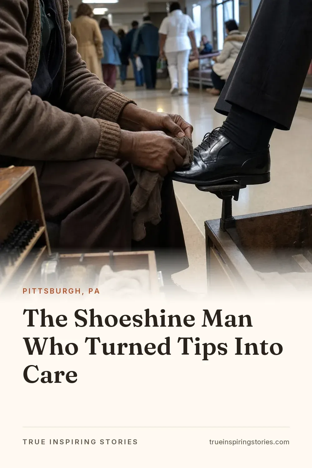 The Shoeshine Man Who Turned Tips Into Care