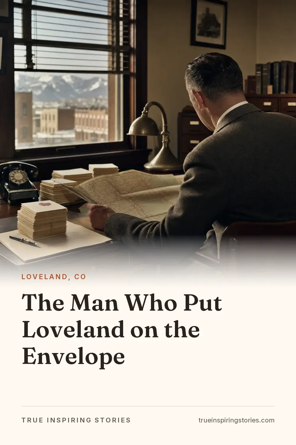 The Man Who Put Loveland on the Envelope