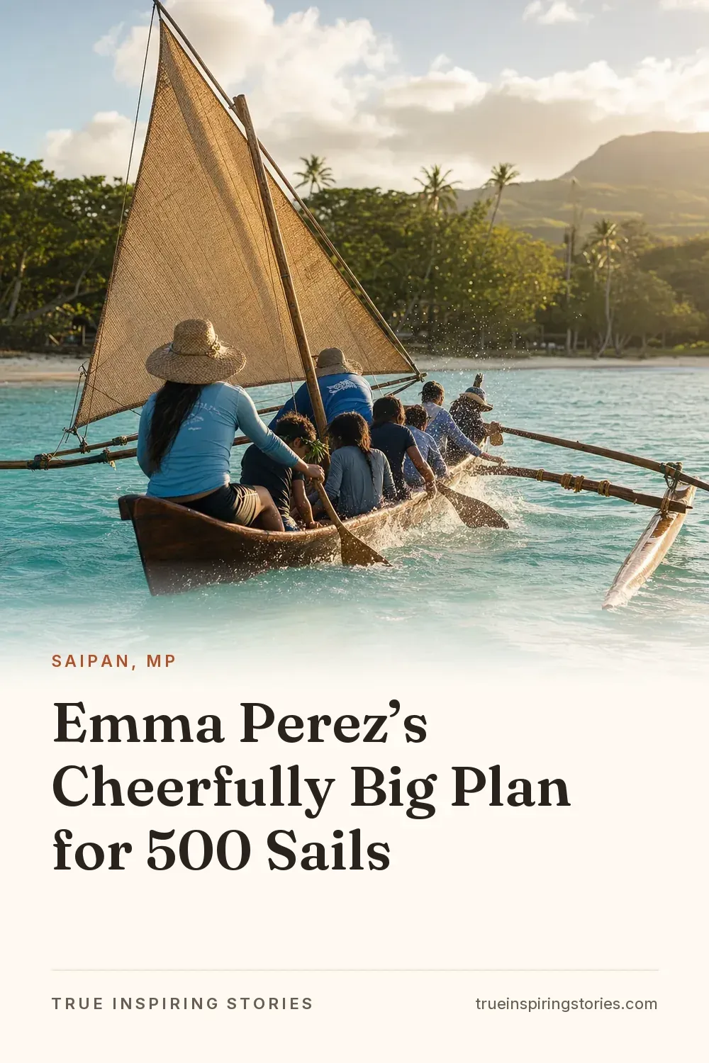 Emma Perez’s Cheerfully Big Plan for 500 Sails