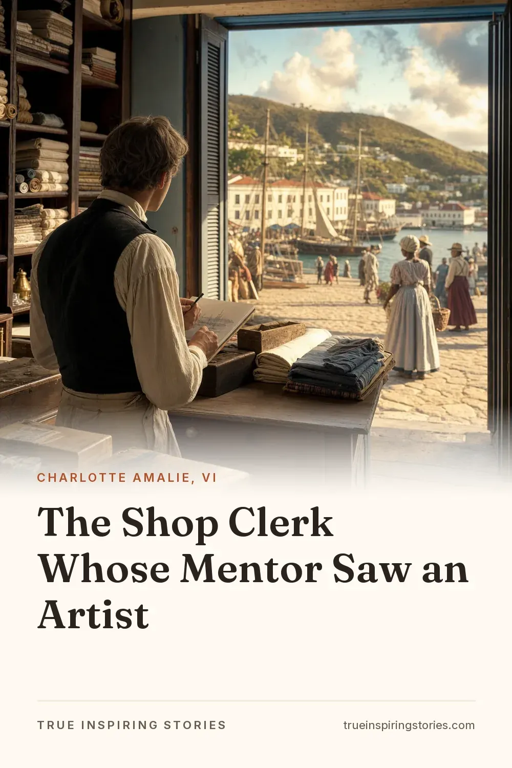 The Shop Clerk Whose Mentor Saw an Artist