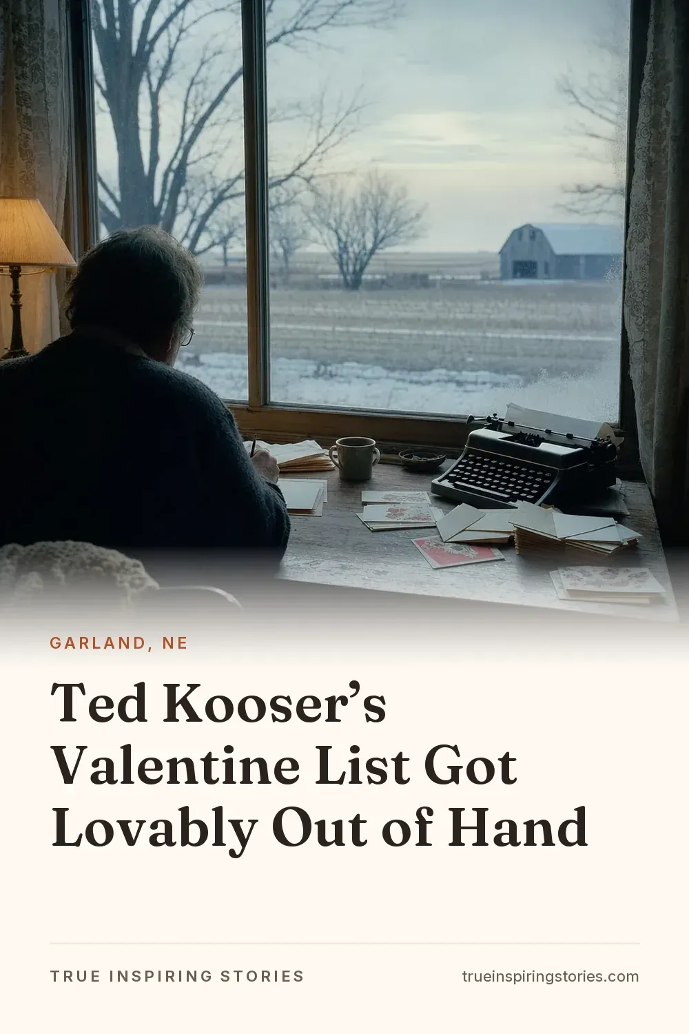 Ted Kooser’s Valentine List Got Lovably Out of Hand