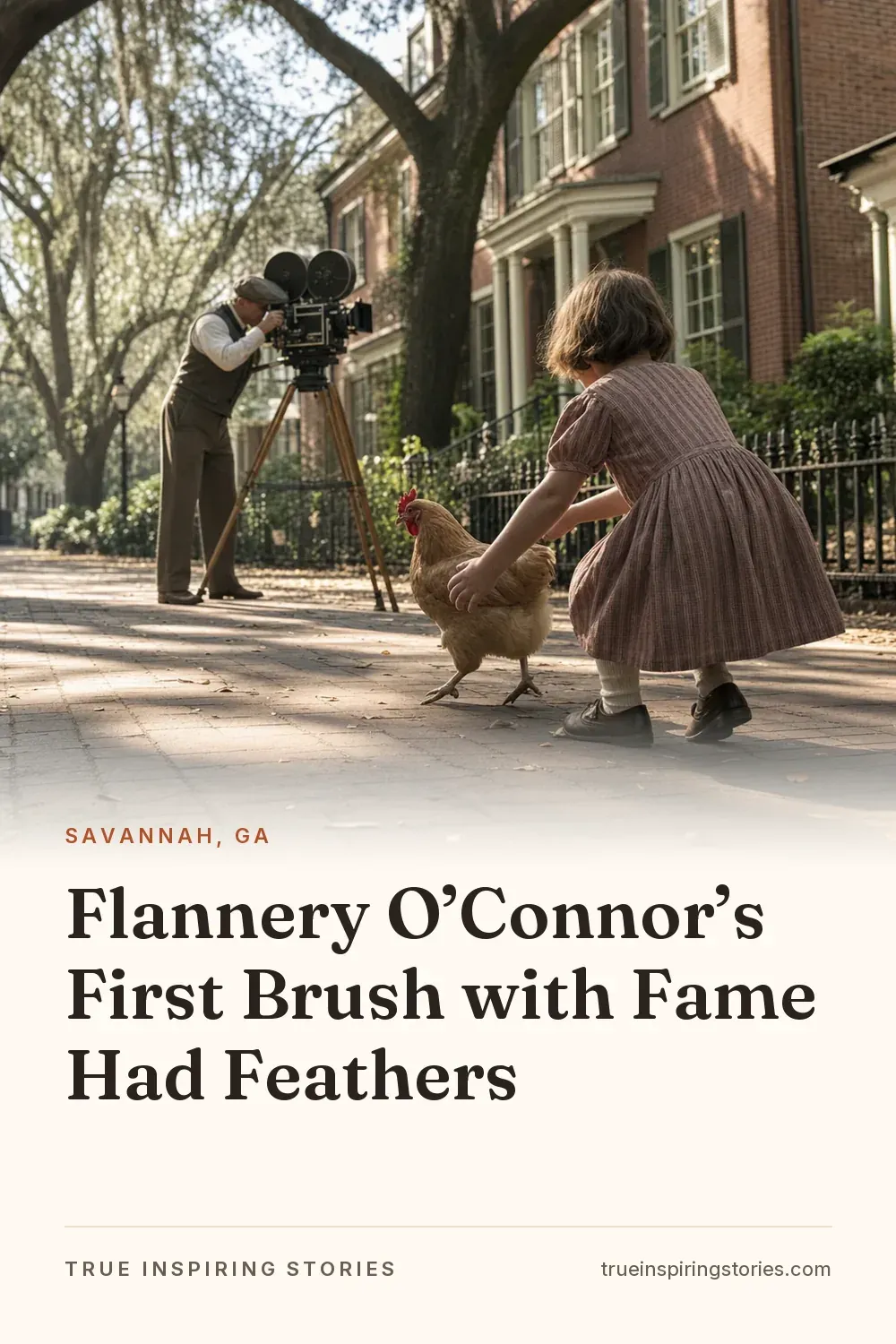 Flannery O’Connor’s First Brush with Fame Had Feathers