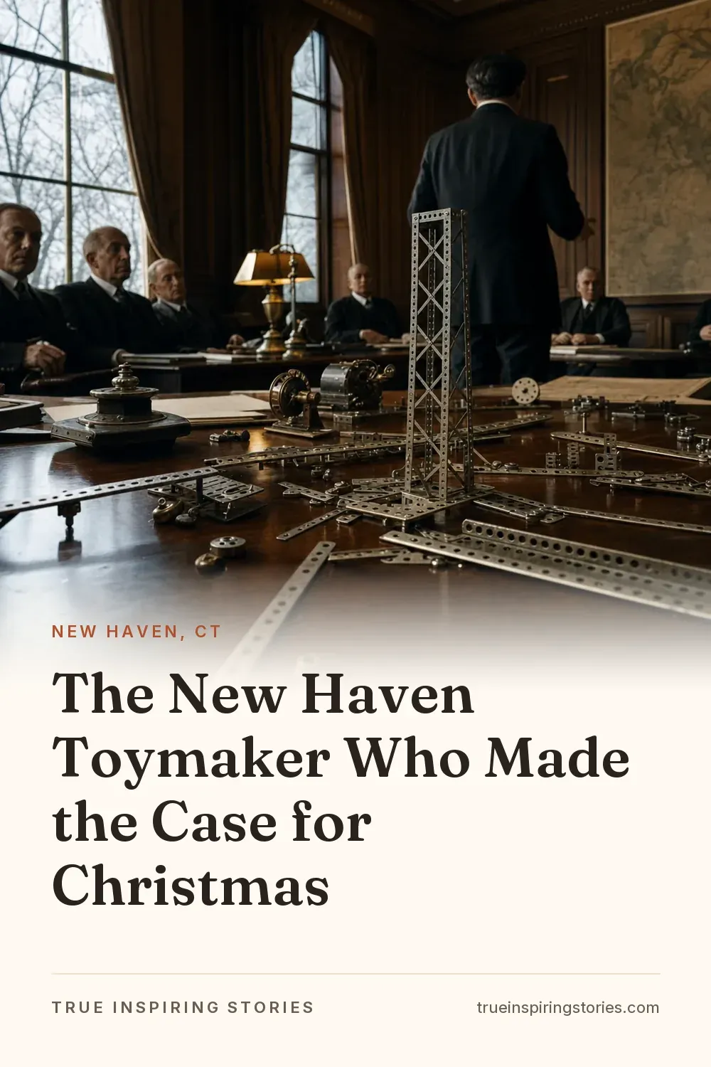 The New Haven Toymaker Who Made the Case for Christmas