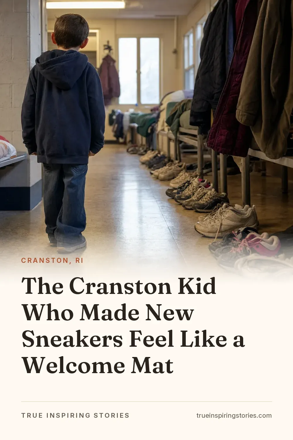 The Cranston Kid Who Made New Sneakers Feel Like a Welcome Mat