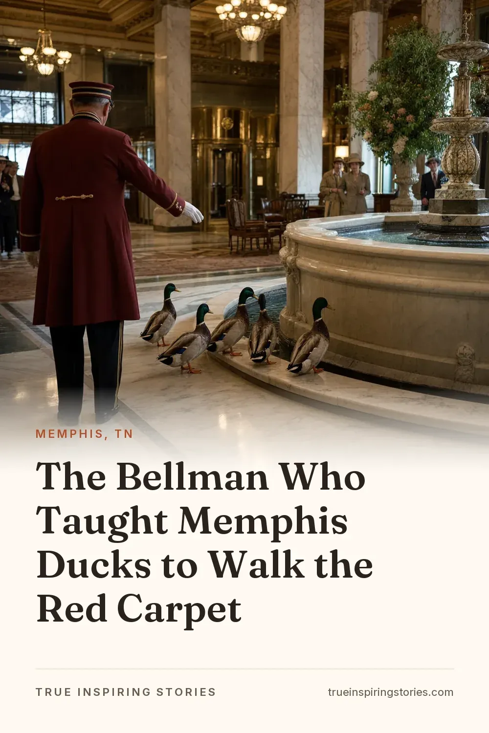 The Bellman Who Taught Memphis Ducks to Walk the Red Carpet