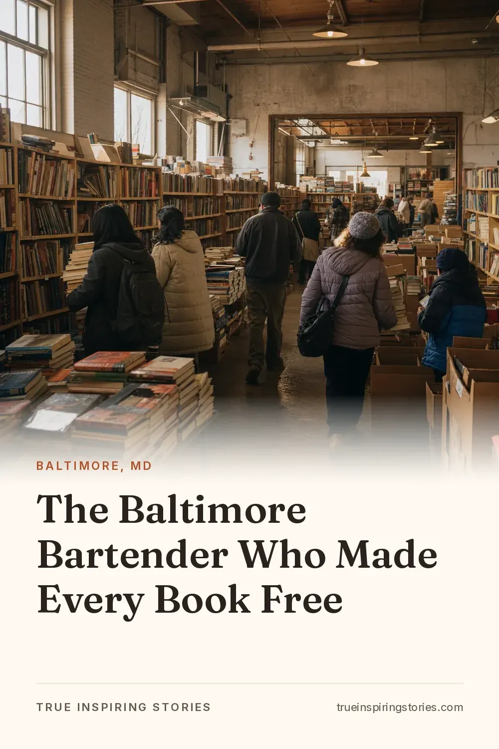 The Baltimore Bartender Who Made Every Book Free