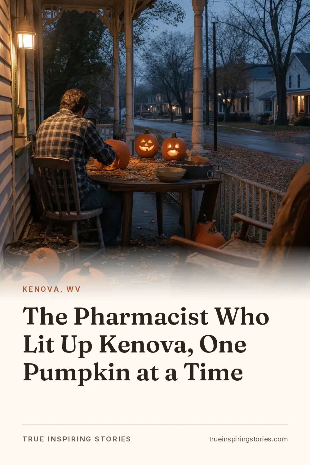 The Pharmacist Who Lit Up Kenova, One Pumpkin at a Time